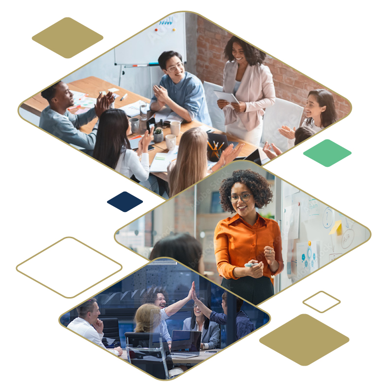 Quadrant-i Home Image showing faculty and students working together